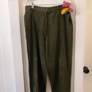 vintage Cristina's green corduroys size 15/16